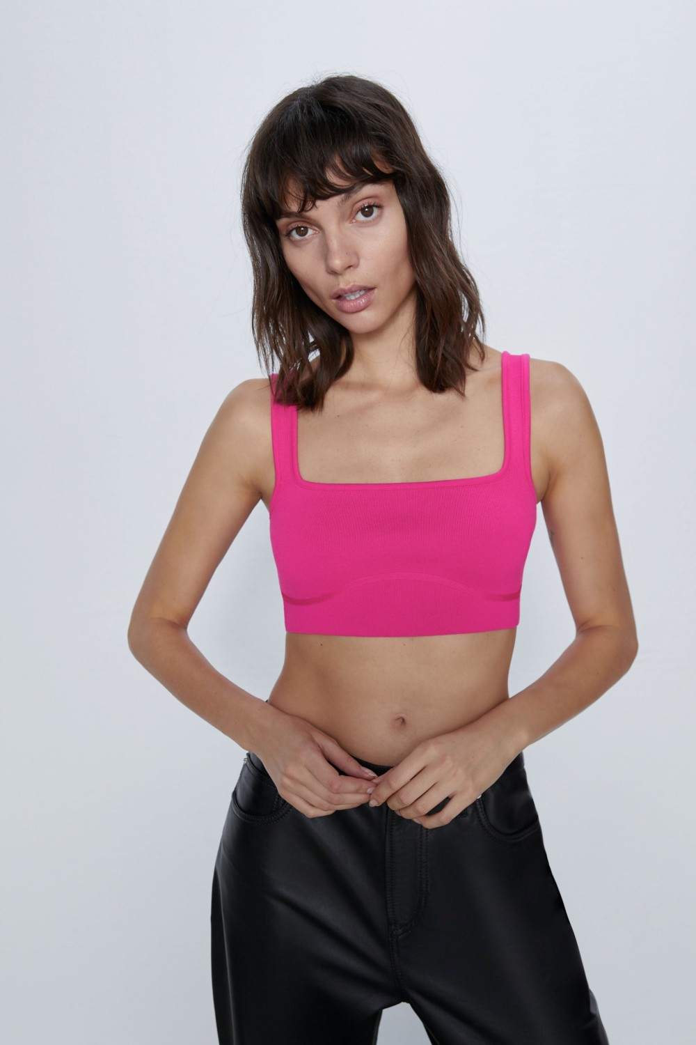 Blog Mode Junesixtyfive Brassière Maille Zara Pas Cher 1