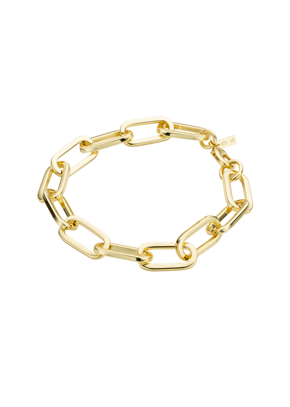 Fashion Blog Mode Tendance Ete 2020 Bracelet Dore Golden Maille Maillon Mya Bay