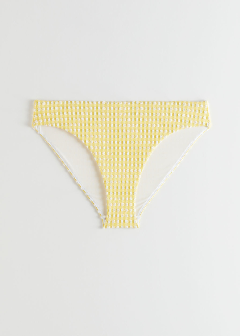 Vichy Bottom Jaune Bikini And Other Stories