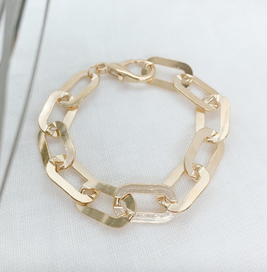 Alexiane Bijoux Fashion Blog Mode Bijou Jewellery Bracelet Or Gold Maille Maillon