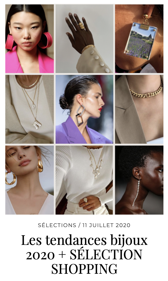 Blog Mode Tendances Bijoux 2020