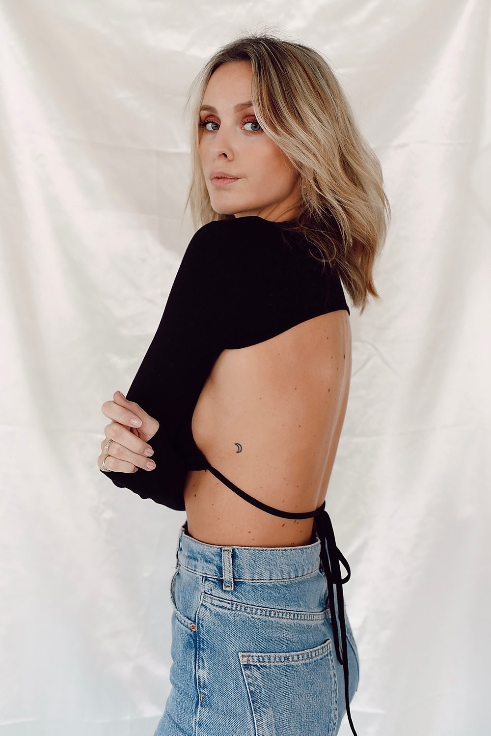 Thedit Studio Tendance Ete 2020 Fashion Blog Mode Dos Nu Backless Top Black Noir